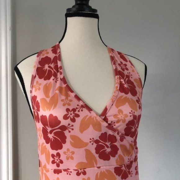 Shein island floral halter dress - Picture 3 of 3